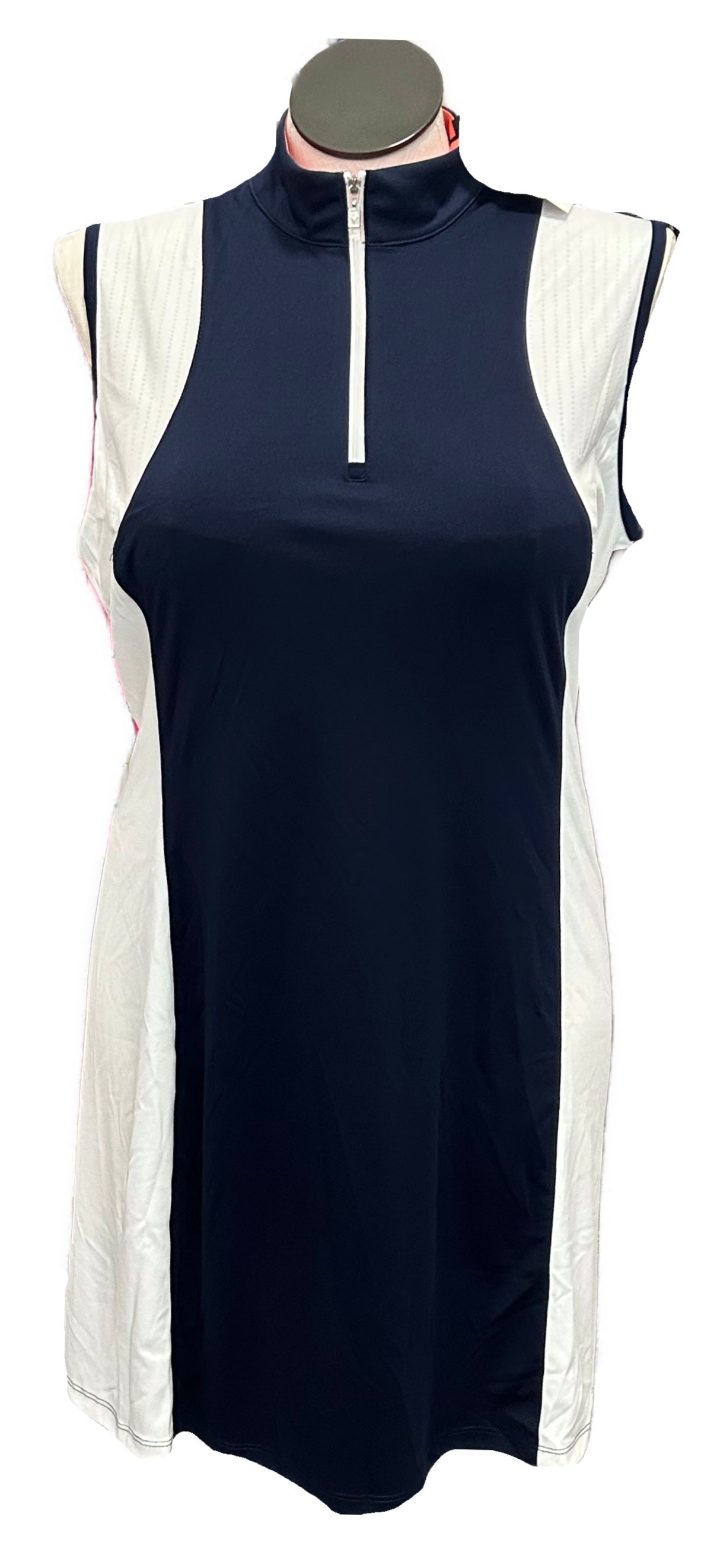New Callaway Navy & White Women's Golf Dress Size XL New Callaway Navy & White Women's Golf Dress Size XL