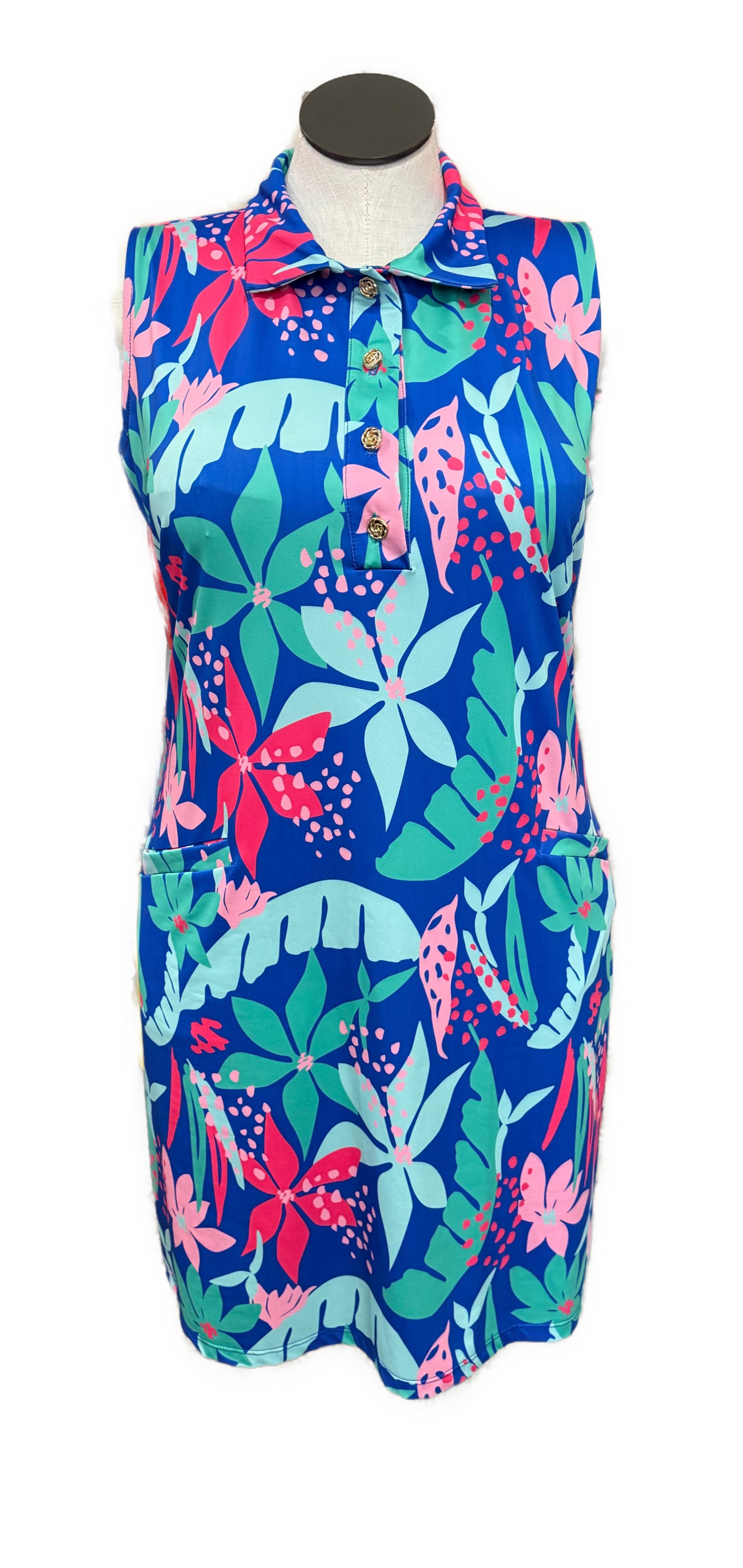 New Katherine Way San Juan Golf Dress