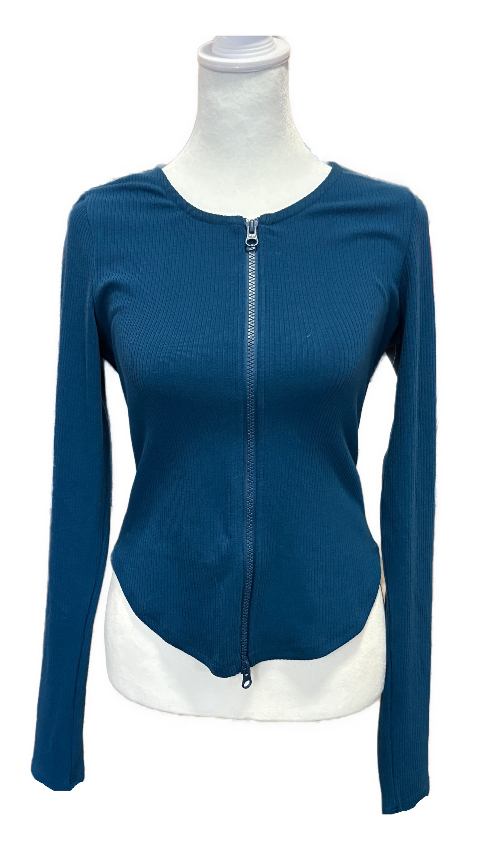 alo Women's Jacket Stardust Ribbed Size M MSP$138