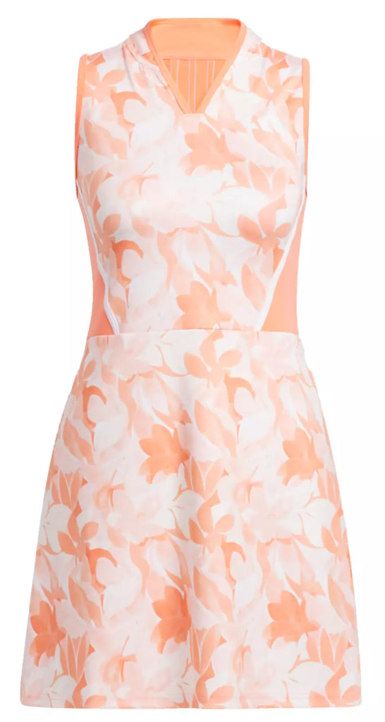 adidas Women's Floral Dress Small Coral Fusion adidas Women's Floral Dress Small Coral Fusion