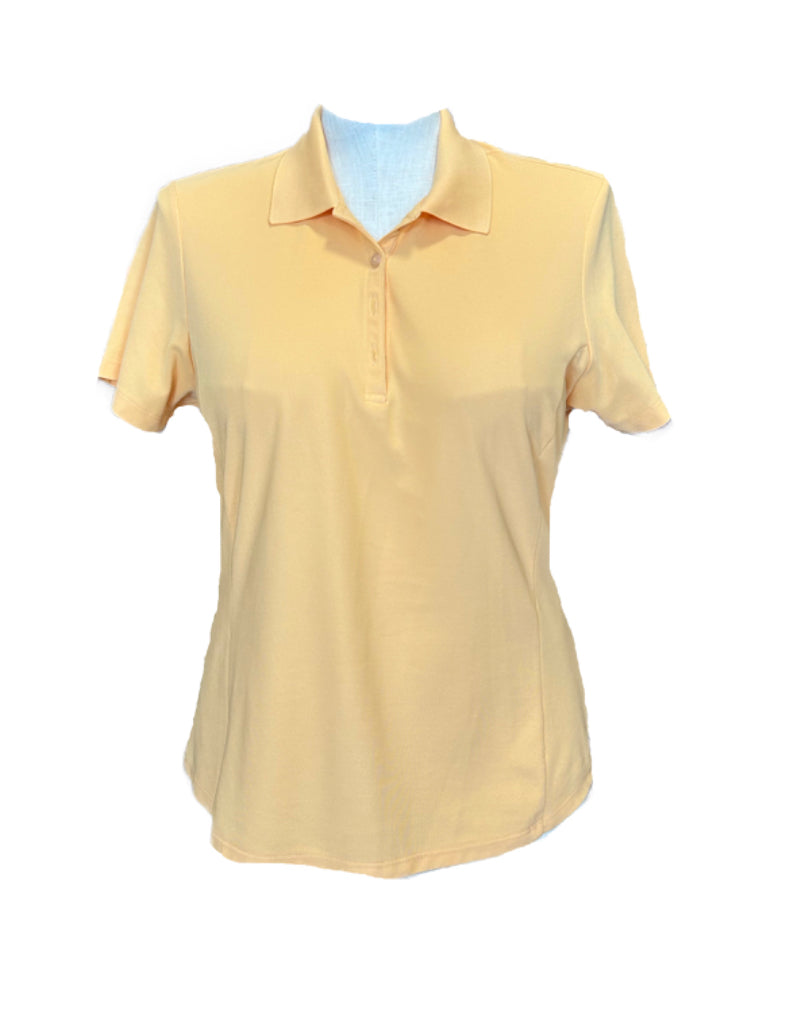 Greg Norman Light Orange Women's Short Sleeve Golf Polo Size XL