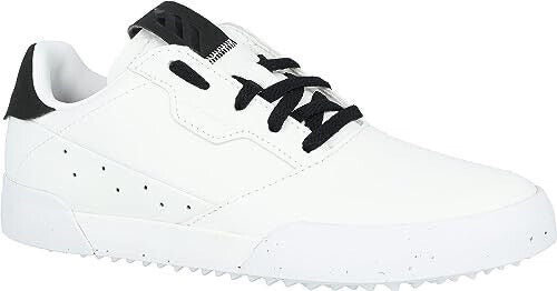 New Women's Adidas Adicross Retro Golf Shoes White/Black MSP$100
