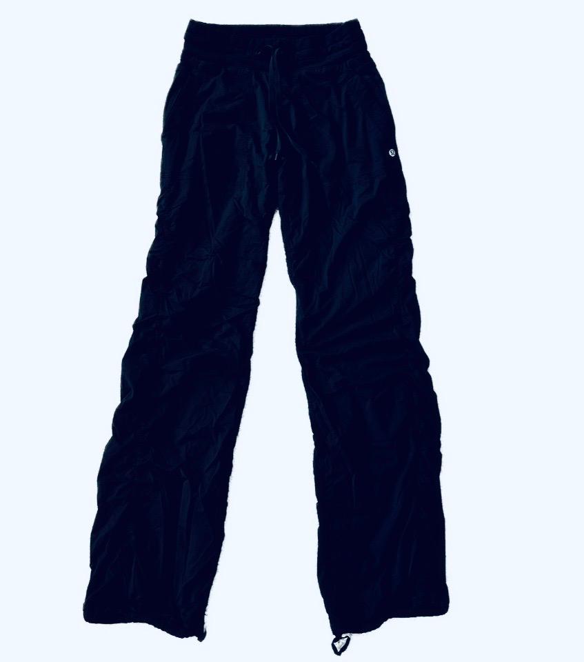 Lululemon Black Full-Length Dance Studio Pants- Lined Size 12 MSP$118