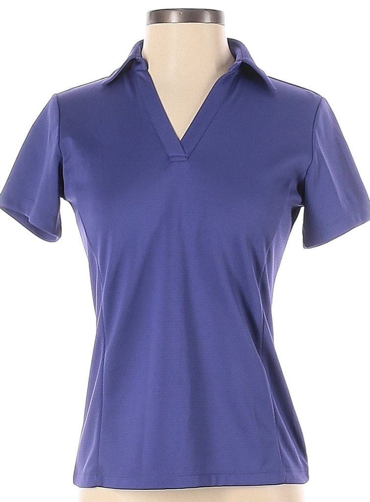Lady Hagen Dark Purple Golf Polo Size XS - Main Image