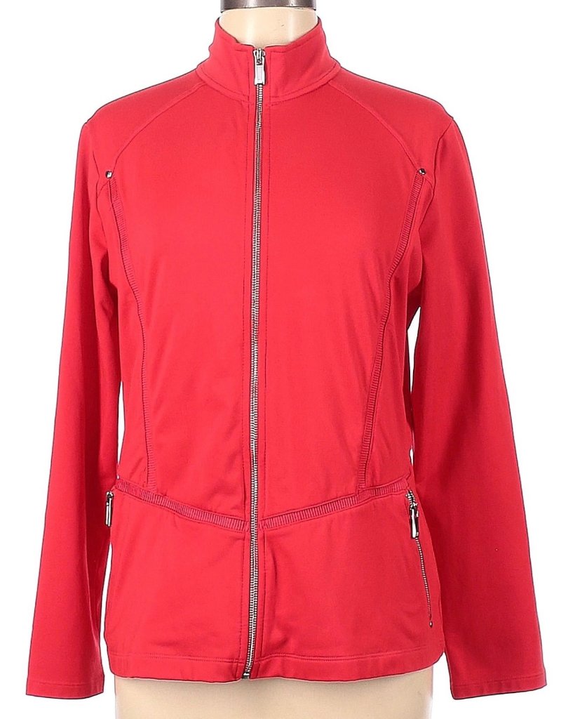 Tail Activewear Lelani Jacket in Red Size L MSP$104