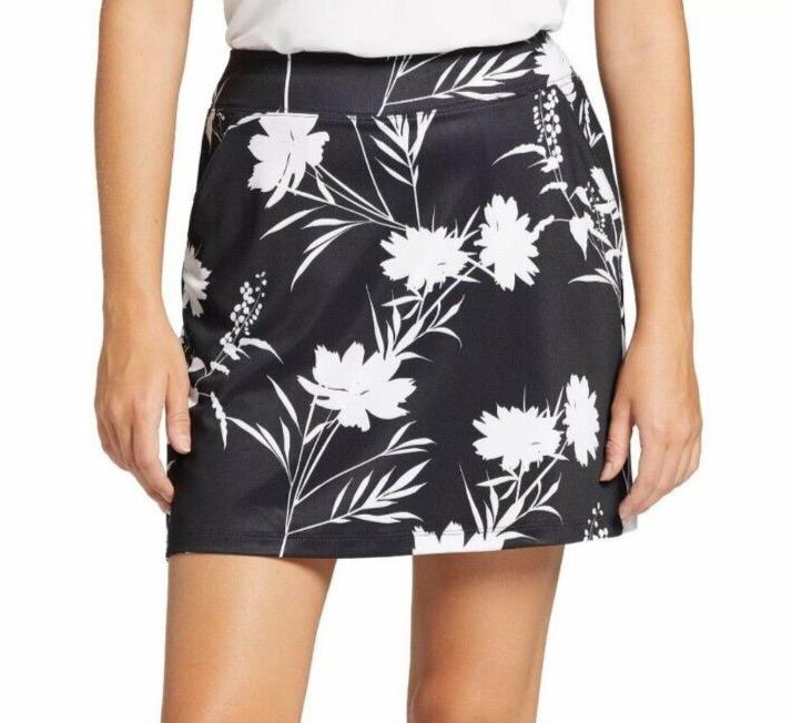 New Lady Hagen Cocktail Hour Flounce Skort Black Floral Size XL MSP$