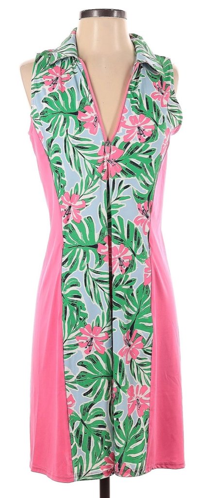 Jofit Aloha Print Sleeveless Golf Dress Size S MSP$120 Jofit Aloha Print Sleeveless Golf Dress Size S MSP$120