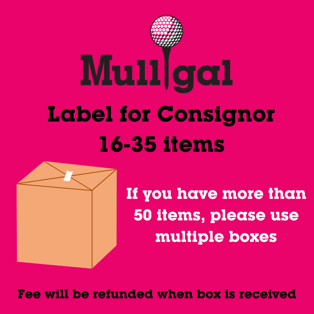 Consignment Label (1635 items) Mulligal
