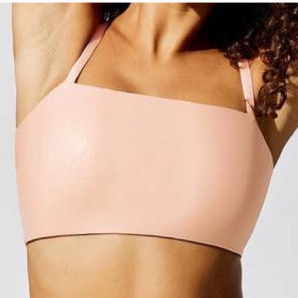New Carbon 38 Iridescent Pink Sports Bra Size 6MSP$85