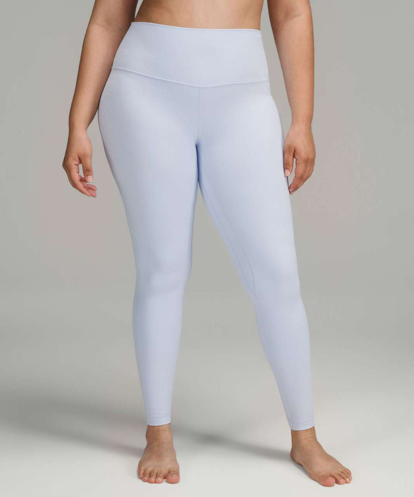 Lululemon Size 12 Align HR Pant 28” Pastel Blue PSLB Nulu Tight Soft Run  yoga