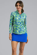 New Ibkul Kate Long Sleeve Mock Neck Top MSP $105-4