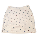 Greg Norman White Print Women's Golf Skort Size S MSP$79-1