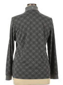 EP NY Black & Gray Print Golf Pullover w/ Logo Size XL MSP$-2