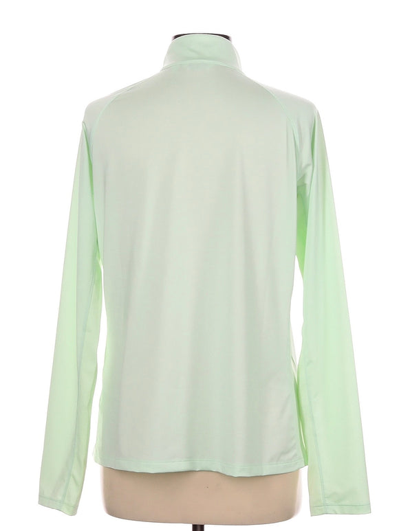 Lady Hagen Pale Green Long SLeeve Golf Pullover Size L