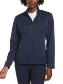 New Women's Callaway Navy Windbreaker Golf Jacket w/ Logo Size M MSP$110-1