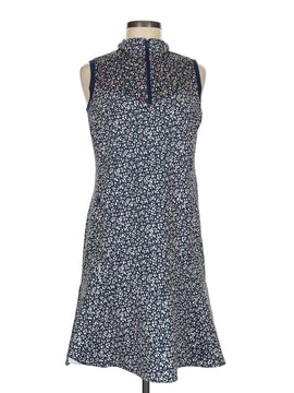 Ralph Lauren RLX Navy & White Floral Print Sleeveless Golf Dress Size M. MSP$168