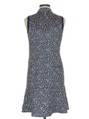 Ralph Lauren RLX Navy & White Floral Print Sleeveless Golf Dress Size M. MSP$168-2