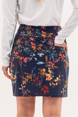 Foray Golf Navy Graphic Floral Skort Size XXL MSP$160 - 0