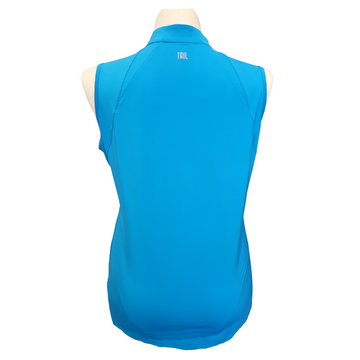 Tail Women's Sandria Zip Sleeveless Golf Top- Destny Blue  Size XL MSP$91 - 0