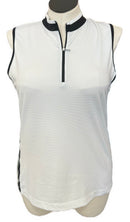 Tail Women's White & Black Sleeveless Golf Top Size XL MSP$96-1