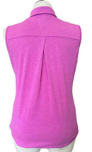 Adidas Women's Fuchsia Heather Sleeveless Golf Polo Size XL MSP$60-2