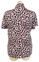 Tail White, Black & Pink Animal Print Short Sleeve Golf Top Size XL MSP$105-2