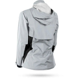New Sun Mountain Women's Stratus Jacket- Platinum/Black Size M MSP$225 - 0