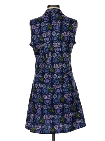 Puma Women's Navy Floral Sleeveless Golf Dress Size M MSP$90 - 0