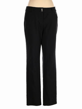 Adidas Women's Black Lined Golf Pants Size 8 MSP$100