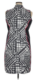 Tail Black & White Patchwork Print Sleeveless Golf Dress Size XL MSP$100-2