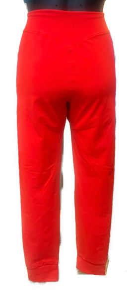 Zyia Active Cherry Red Women's Drawstring Joggers Size L - 0