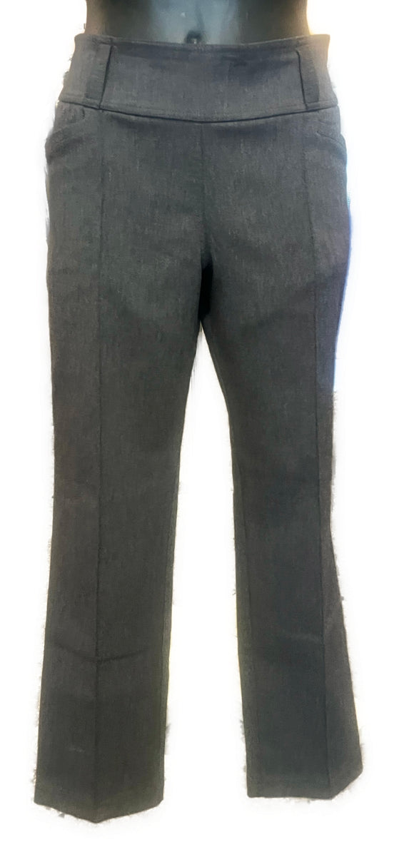 Jofit Women's Charcoal Gray Slimmer Ankle Golf Pant Size M (Run big). MSP$110