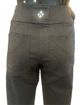 Jofit Women's Charcoal Gray Slimmer Ankle Golf Pant Size M (Run big). MSP$110 - 0