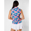 New Sunday Swagger Sleeveless Women's Golf Polo - Sunset Blvd-2