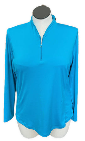 Greg Norman Women's Blue Golf Pullover Size XL MSP$80