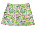 Kaeli Smith Green and White Naples Print Skort Size XL MSP$110-1