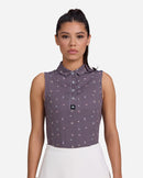 New Bad Birdie Women's Throwing Darts Sleeveless Golf Polo-1