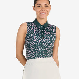 New Bad Birdie Women's Azalea 25 Sleeveless Golf Polo