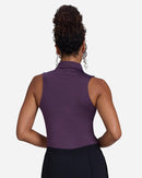 New Bad Birdie Women's Core Sleeveless Golf Polo - Jammy-2