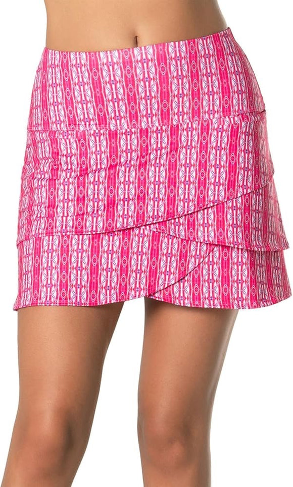 New Lucky in Love Pink Ventura Women's Golf Skort Size M MSP$106