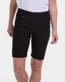 New EP NY Women's Black Pull-On Golf Shorts MSP$98-1