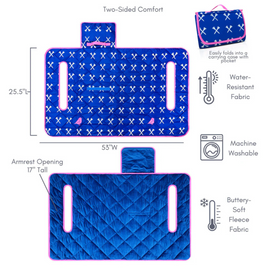 New Birdie Girl Birdie Tee Time Golf Cart Seat Cover