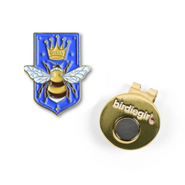 New Birdie Girl Queen Bee Ball Marker with Magnetic Hat Clip