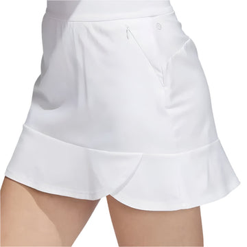 New Adidas Women's White Frill Golf Skort Size XL MSP$75 - 0