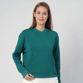 New Swannies Women's Margaret Pullover - Pine