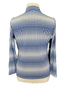 Tail Activewear White, Blue & Black Dot Print Golf Pullover Size XL MSP$100-2