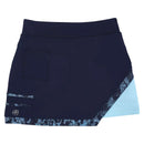 New Ashley Herrera Navy Asymmetrical Golf Skort-1
