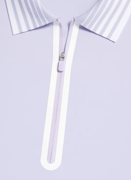 New G/Fore Women's Long Sleeve Purple Silky Tech Zip Golf Polo Size S MSP$120 - 0