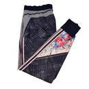 New Lucky in Love Blueprint & Floral Women's Joggers - Midnight Size M MSP$124-1