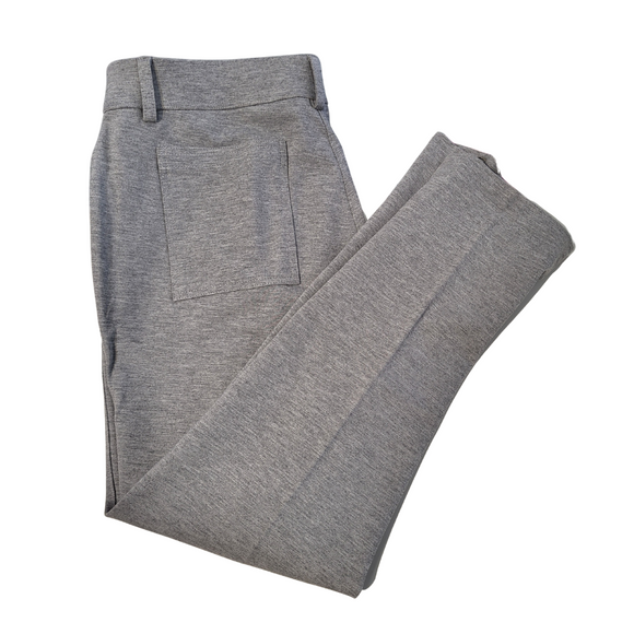 Belyn Key Women's Gray Heather Commuter Golf Crop Pant Size XL MSP$138